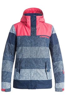 Куртка женская Roxy Rx Jetty Blo Hugestrip Blue Print