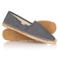 Эспадрильи Soludos Original Stripe Light Navy/White