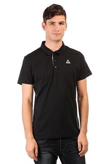 Поло Le Coq Sportif Geo Jacquard Black