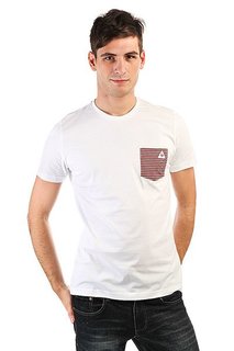 Футболка Le Coq Sportif Geo Jacquard Pocket Optical White