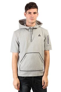 Толстовка кенгуру Le Coq Sportif Lcs Tech Po Hood Light Heather Grey