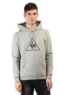 Толстовка кенгуру Le Coq Sportif Affutage Po Hood Brushed Light Heather