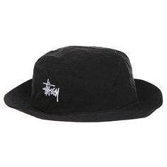 Панама Stussy Classic Logo Bucket Hat Black