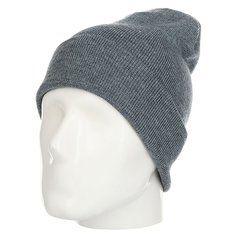 Шапка носок TrueSpin Plain Cuffed Heather Grey