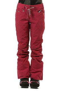 Штаны сноубордические женские Roxy Woodrun Rhododendron