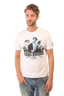 Футболка Zoo York Hard Knocks Bleach White