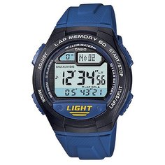 Электронные часы Casio Collection W-734-2a Blue/Black