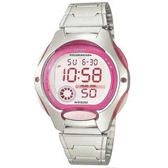 Электронные часы женские Casio Collection Lw-200d-4a Silver/Pink