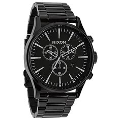 Часы Nixon Sentry Chrono All Black