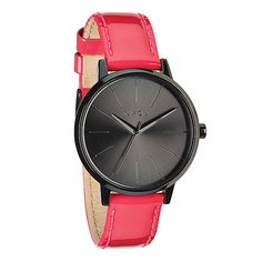 Часы женские Nixon Kensington Leather Bright Pink Patent