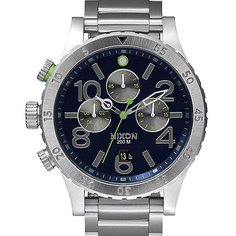 Часы Nixon Chrono Midnight Blue/Volt Green