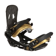 Крепления для сноуборда Santa Cruz Sigma Emy Black/Gold