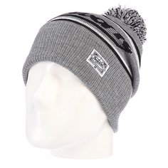 Шапка с помпоном Footwork Pom Pom Light Gray Melange