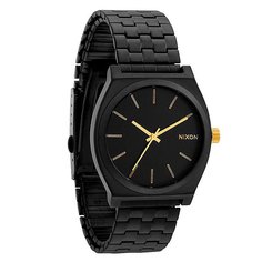 Часы Nixon Time Teller Matte Black/Gold