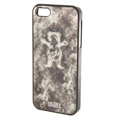 Чехол для iPhone 5s Grizzly 3d Smoke Bear Iphone Case Black