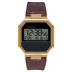 Электронные часы Nixon Re Run Leather Brown Croc