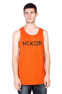 Майка Nixon League Mock Twist Tank Orange