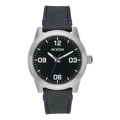 Кварцевые часы Nixon G.i. Leather Black