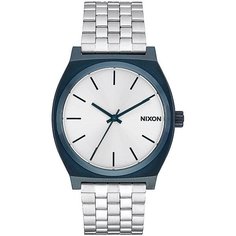 Кварцевые часы Nixon Time Teller Navy/Silver