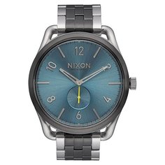 Кварцевые часы Nixon C45 Ss Gunmetal/Aqua Sunray