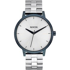 Кварцевые часы женские Nixon Kensington Navy/Silver