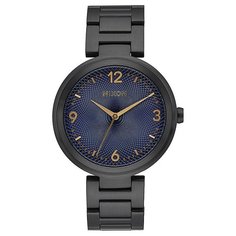 Кварцевые часы женские Nixon Chameleon Black/Navy