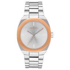 Кварцевые часы женские Nixon Catalyst Silver/Rose Gold