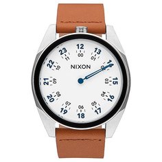 Кварцевые часы Nixon Genesis Leather White/Saddle