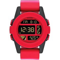 Электронные часы Nixon Unit Red Fade