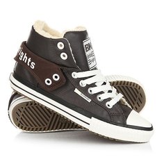 Кеды кроссовки утепленные женские British Knights Roco Dk Brown