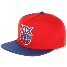 Бейсболка с прямым козырьком K1X Petro Snapback Red/Blue