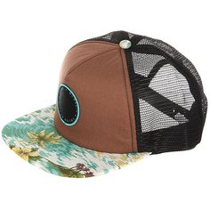 Бейсболка с сеткой Globe Floreana Cap Brow/Hawaiian