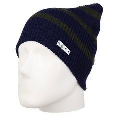 Шапка носок Neff Daily Stripe Beanie Green/Blue