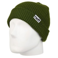 Шапка Neff Fold Beanie Olive