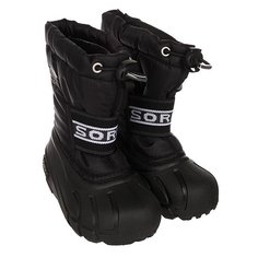 Сапоги зимние детские Sorel Childrens Cub Black