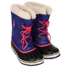 Сапоги зимние детские Sorel Yoot Pac Nylon Grape Juice Afterglow