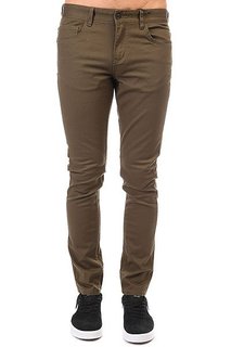 Штаны узкие Globe Goodstock Skinny Jean Field Green