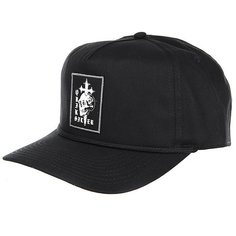 Бейсболка с прямым козырьком Quiksilver Sketchy Ridge Black 2