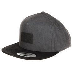 Бейсболка с прямым козырьком Quiksilver Fineline Black