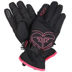 Перчатки сноубордические женские Roxy Popi Gloves True Black