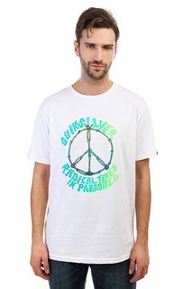 Футболка Quiksilver Peaceskull White