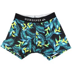 Трусы Quiksilver Boxer Poster Safety Yellow Classic