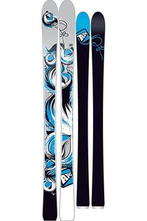 Горные лыжи женские Apo Gigi 165 Black/Grey/Light Blue