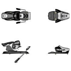 Крепления для лыж Salomon N C5 Easytrak B85 Black/White