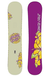 Сноуборд Женский Santa Cruz Hibiscus Purple 154