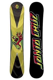 Сноуборд Santa Cruz Screaming Hand Rasta 157