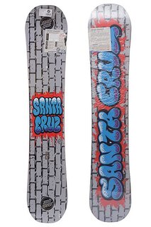 Сноуборд Santa Cruz Bubble Graffiti 152 Grey