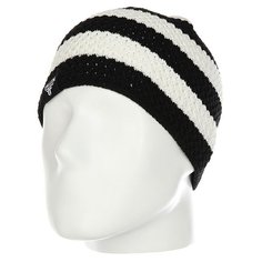 Шапка Fallen Buffalo Striped Knits Beanie Black/White