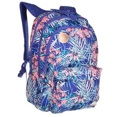 Рюкзак городской женский Roxy Slow Emotion Royal Blue Beyond Lo