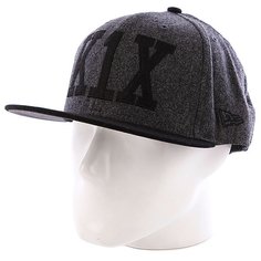 Бейсболка New Era K1X Simple Type Wool 59/50 NewEra Black Heather